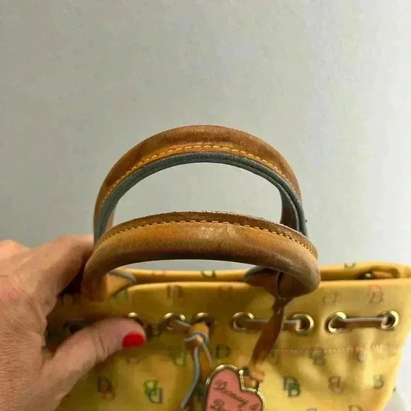 Dooney and Bourke Y2K tassel, rainbow, handbag, signature, retro, purse - Picture 7 of 16